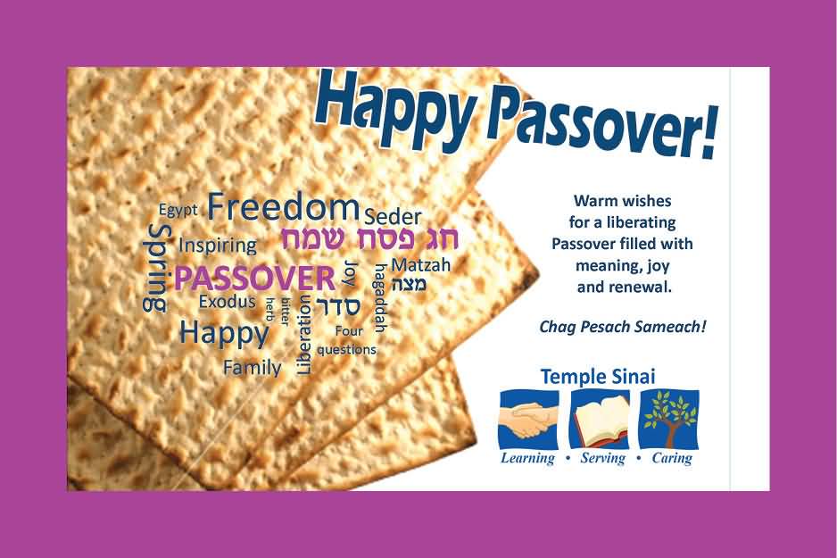 Happy Passover Warm Wishes