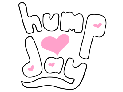 Hump Day Pink Hearts Picture