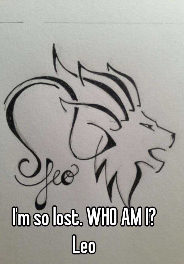 Leo Zodiac Sign With Lion Head Tattoo Design