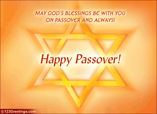 May God's Blessings Be With You On Passover And Always Happy Passover