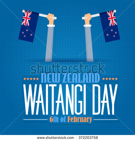 New Zealand Waitangi Day 6th Of February
