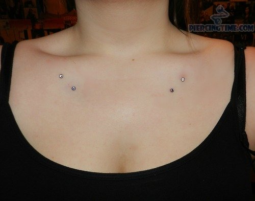 Surface Clavicle Piercing Image For Girls