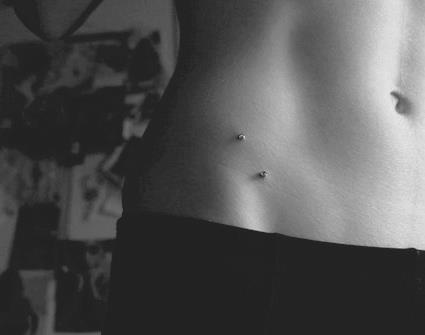 Surface Hip Piercing Ideas For Girls