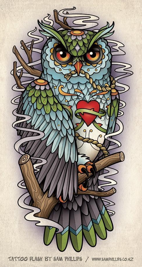 30+ Best Owl Tattoo Designs