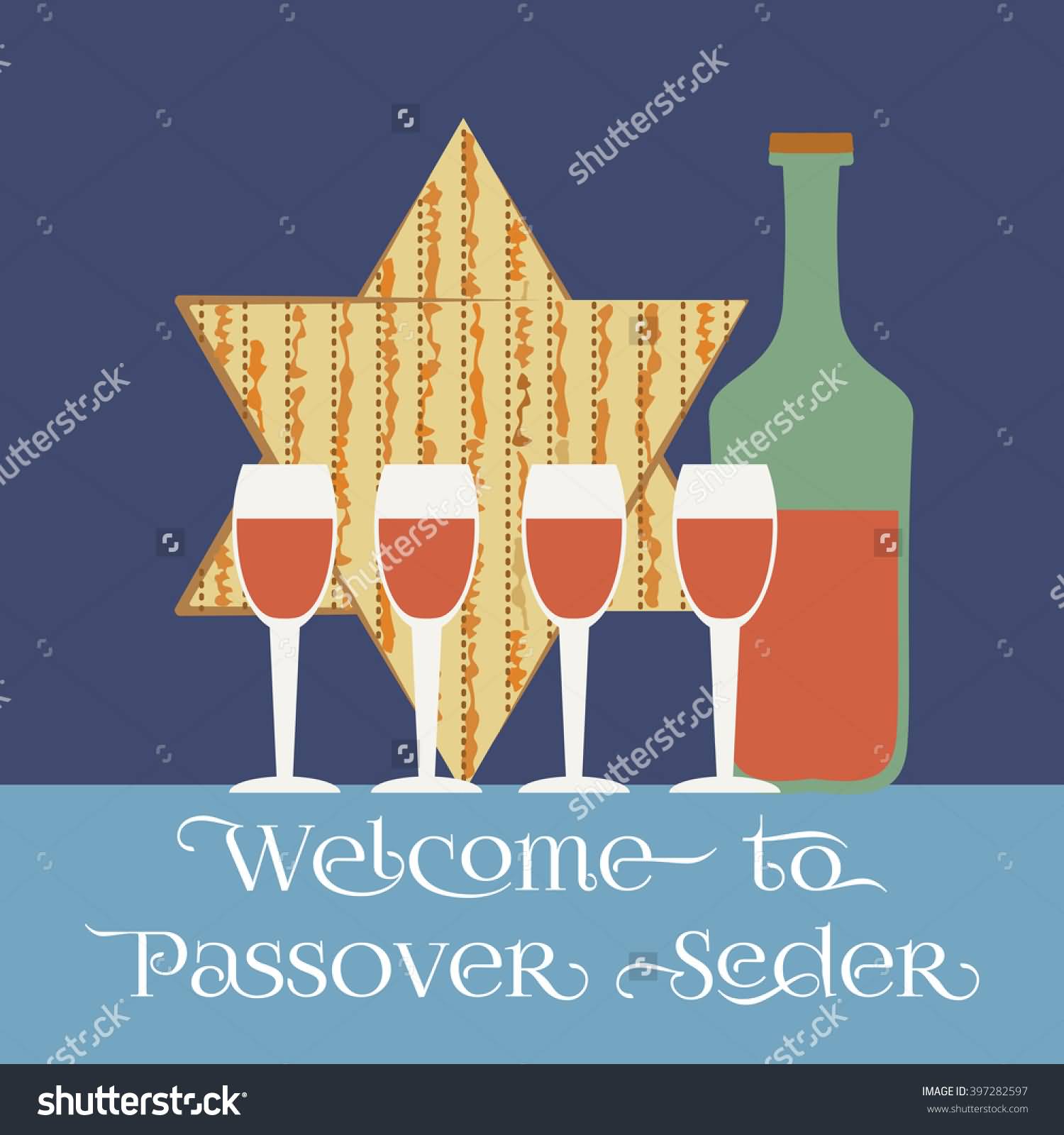 Welcome To Passover Seder Card