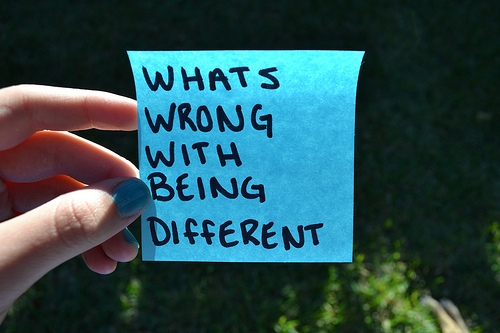 Whats wrong with being different