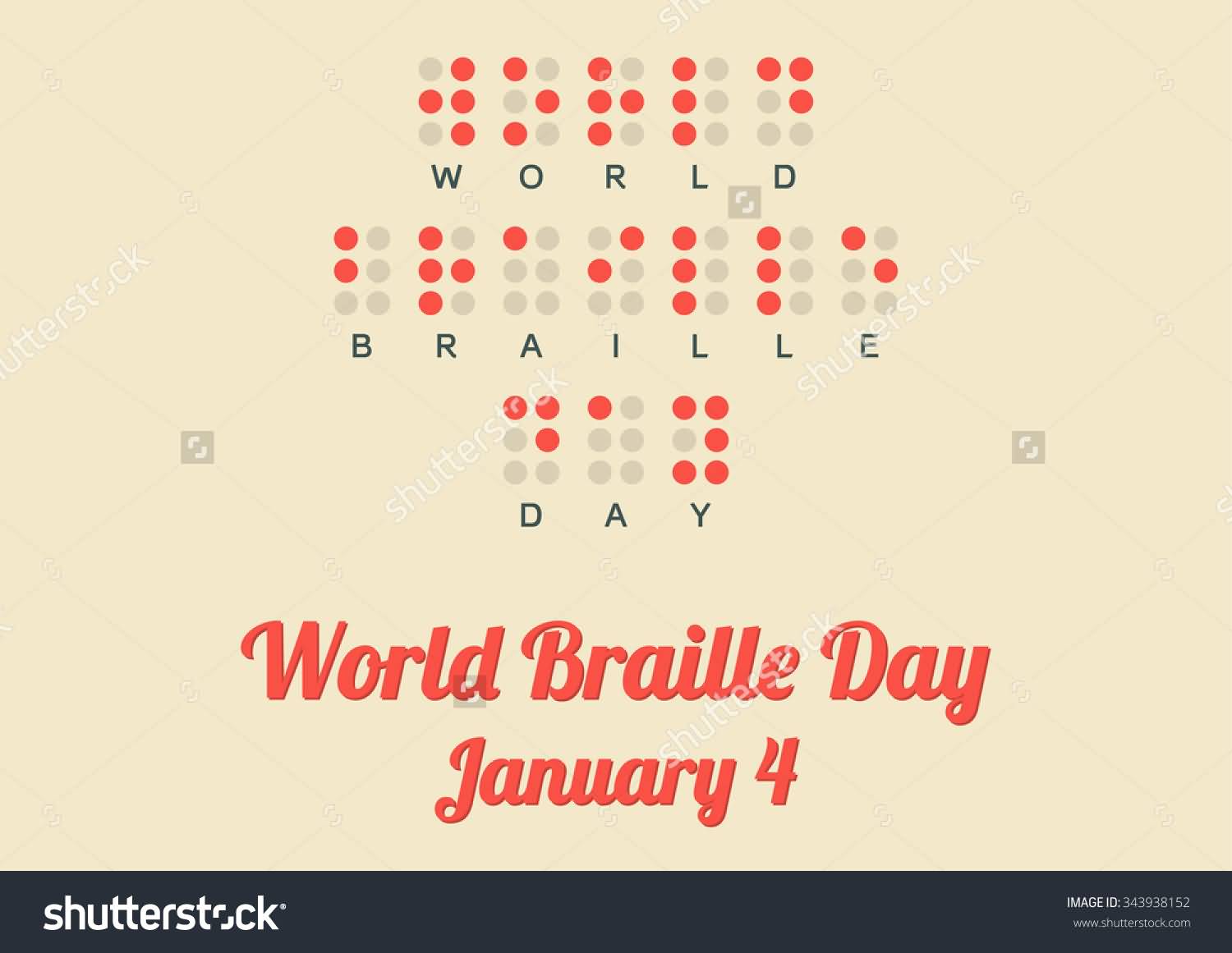 World Braille Day January 4 Poster