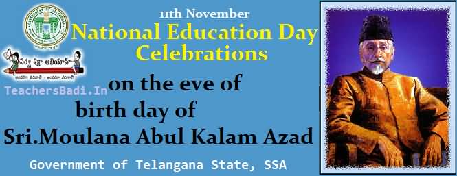 11th November National Education Day Celebrations