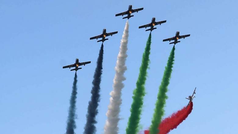 Air Show During National Day UAE