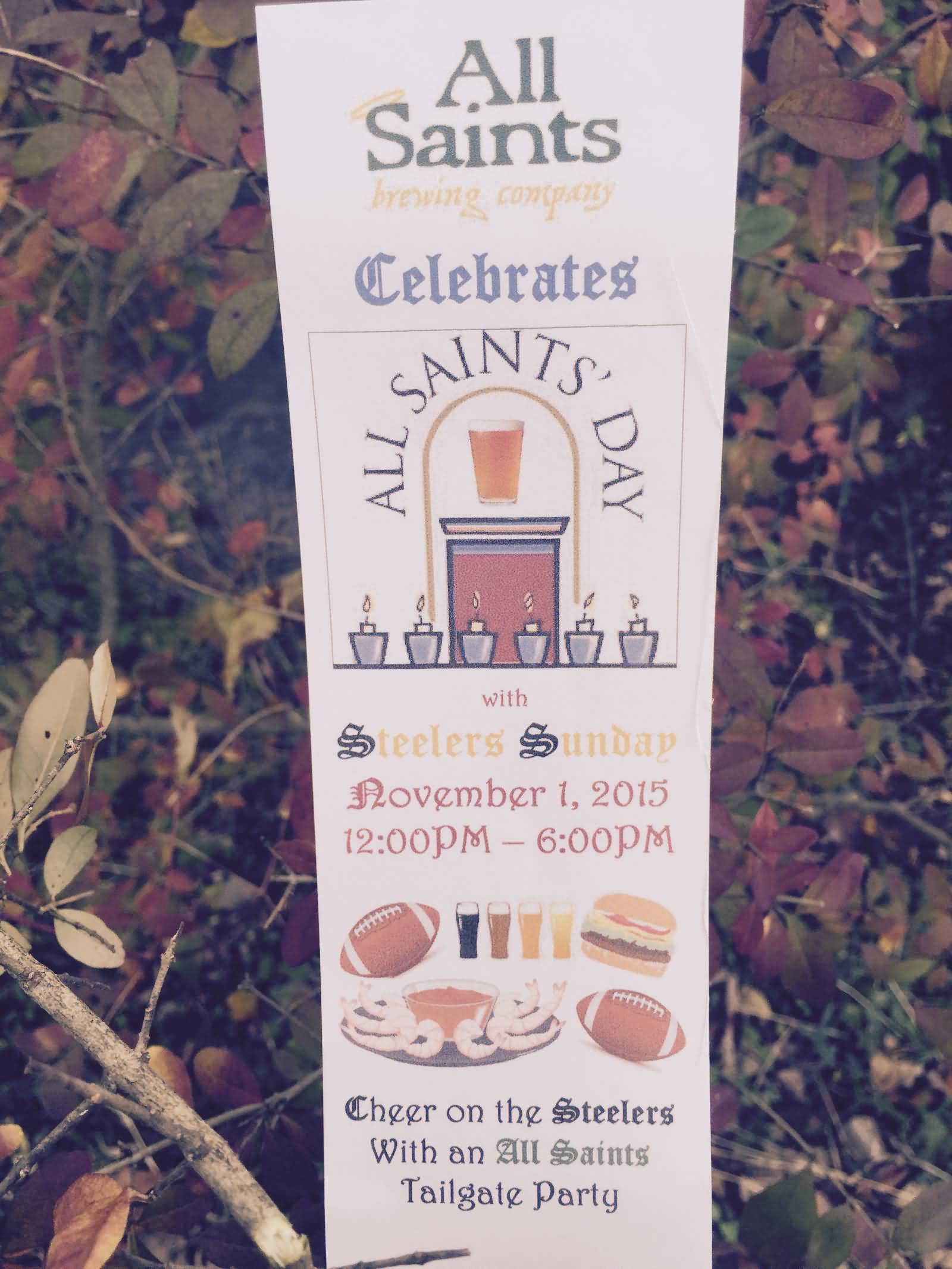All Saints Day Celebration Card