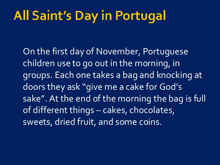 All Saints Day In Portugal