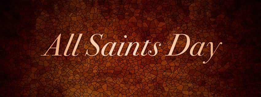 All Saints Day Mosaic Background Facebook Cover Picture