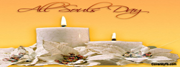 All Souls Day Candles Facebook Cover Picture