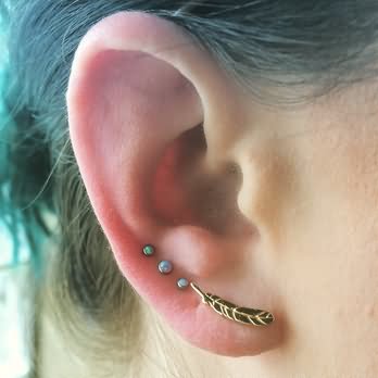 Amazing Body Piercing For Ear