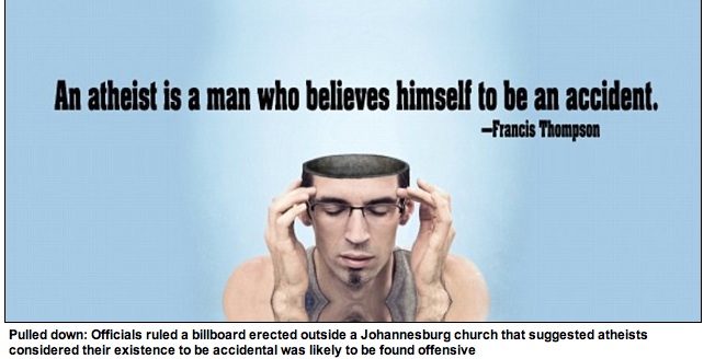 An atheist is a man who believes himself an accident. Francis Thompson