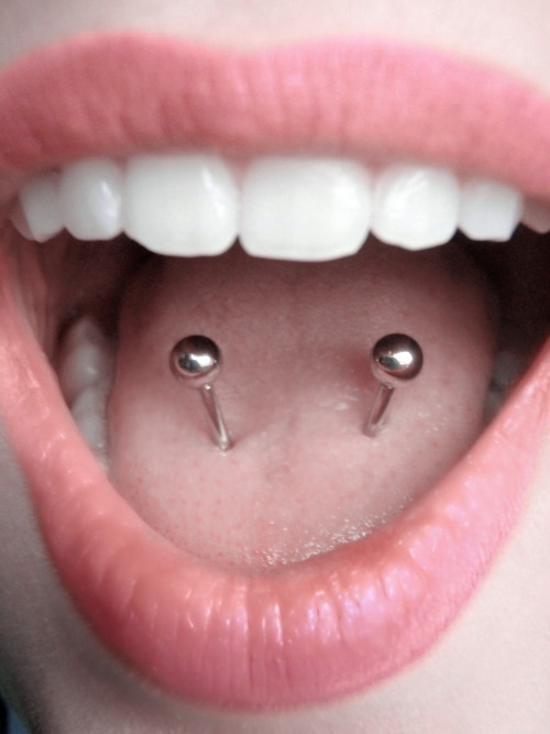 Awesome Silver Studs Venom Piercing Picture