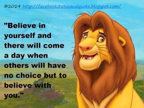 Believe in yourself and there will come a day when others will have no choice but to believe with you. Cynthia Kersey