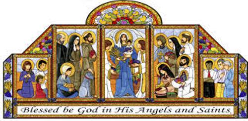 Blessed Be God In His Angels And Saints