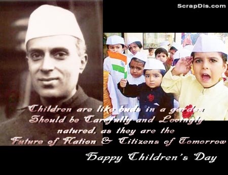 Children Are Like Buds In A Garden Should Be Carefully And Lovingly Natured As They Are The Future Of Nation & Citizen Of Tomorrow. Happy Children's Day