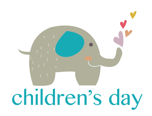 Children's Day Elephant Clipart