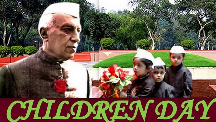 Children's Day Jawaharlal Nehru With Kids Picture