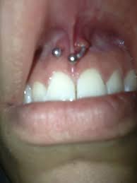 Circular Barbell Smiley Piercing Picture