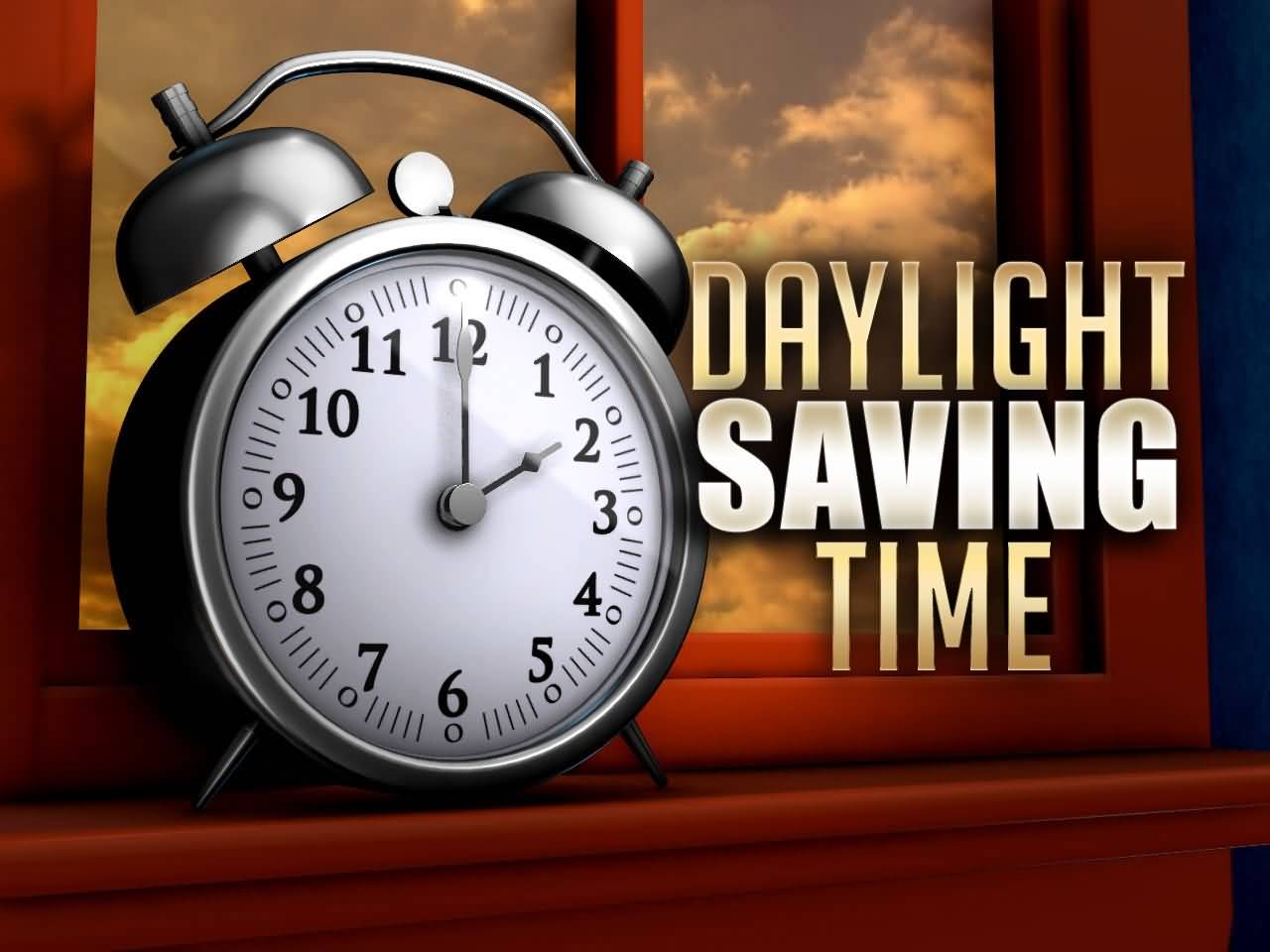 Daylight Saving Time Ends Clock Picture