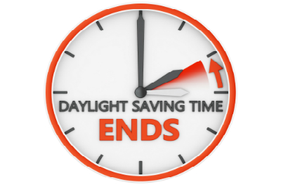 Daylight Saving Time Ends Clock