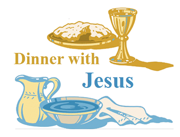 Dinner With Jesus On Maundy Thursday