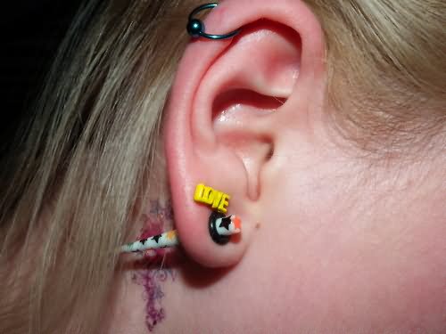Ear Lobe And Cartilage Piercings