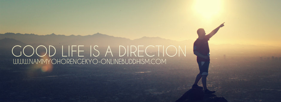 Good life is a direction