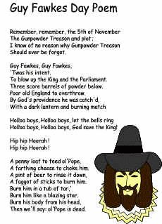Guy Fawkes Day Poem