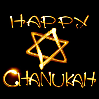 Happy Chanukah Star