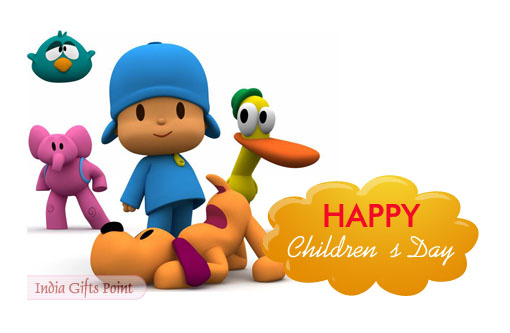 Happy Children's Day 3D Cartoon Picture