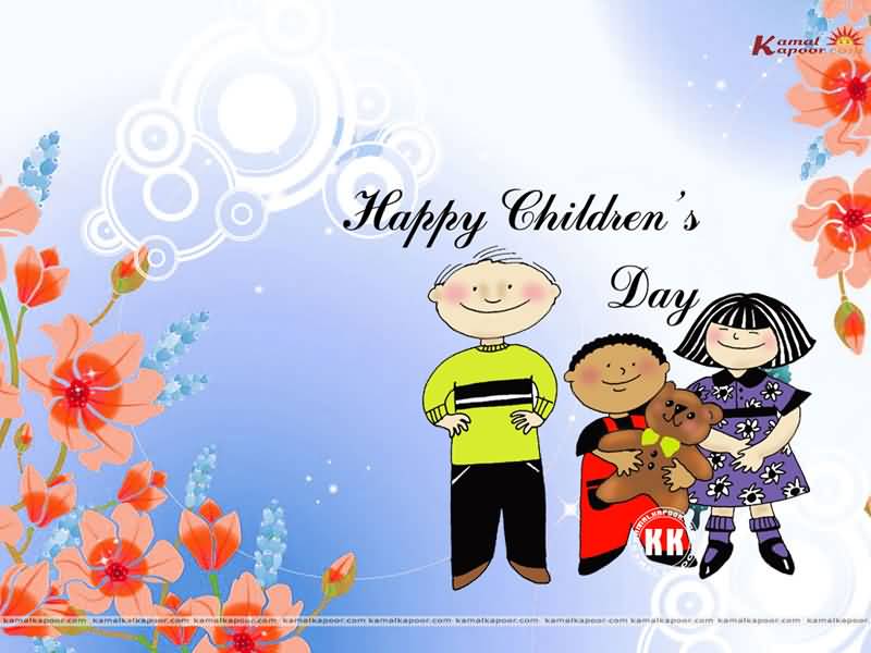 Happy Children's Day Family Picture