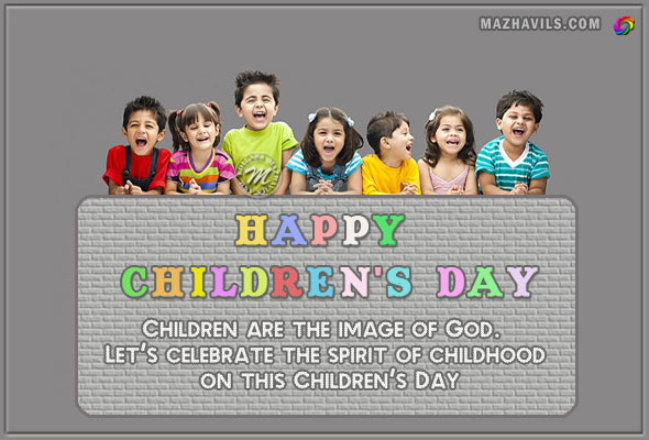 Happy Children's Day India 14th November