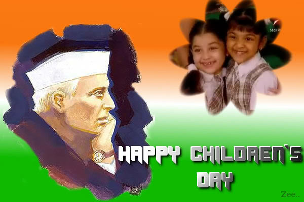 Happy Children's Day Jawaharlal Nehru Picture
