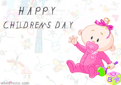 Happy Children's Day Kid Clipart
