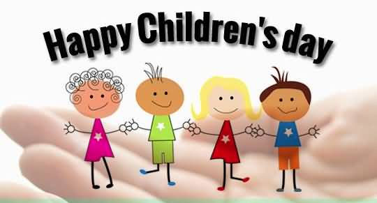 Happy Children's Day Kids Clipart