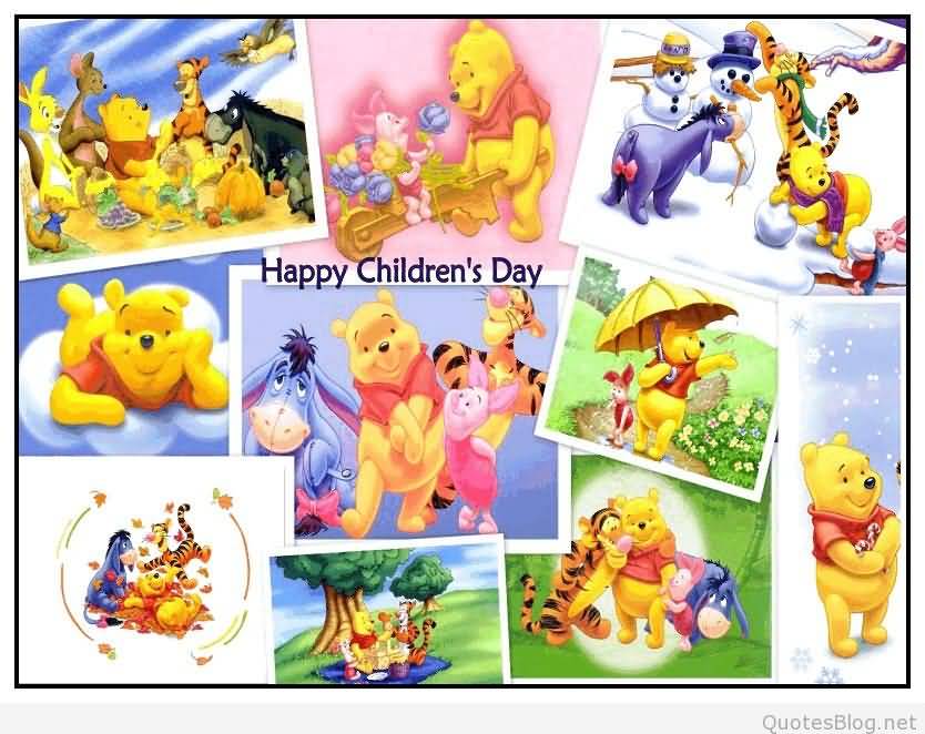 Happy Children's Day Winnie Pooh Picture