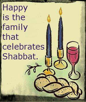 Happy Is The Family That Celebrates Shabbat