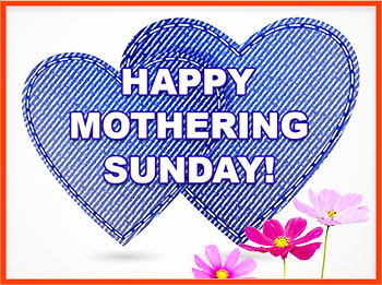 Happy Mothering Sunday Hearts Picture