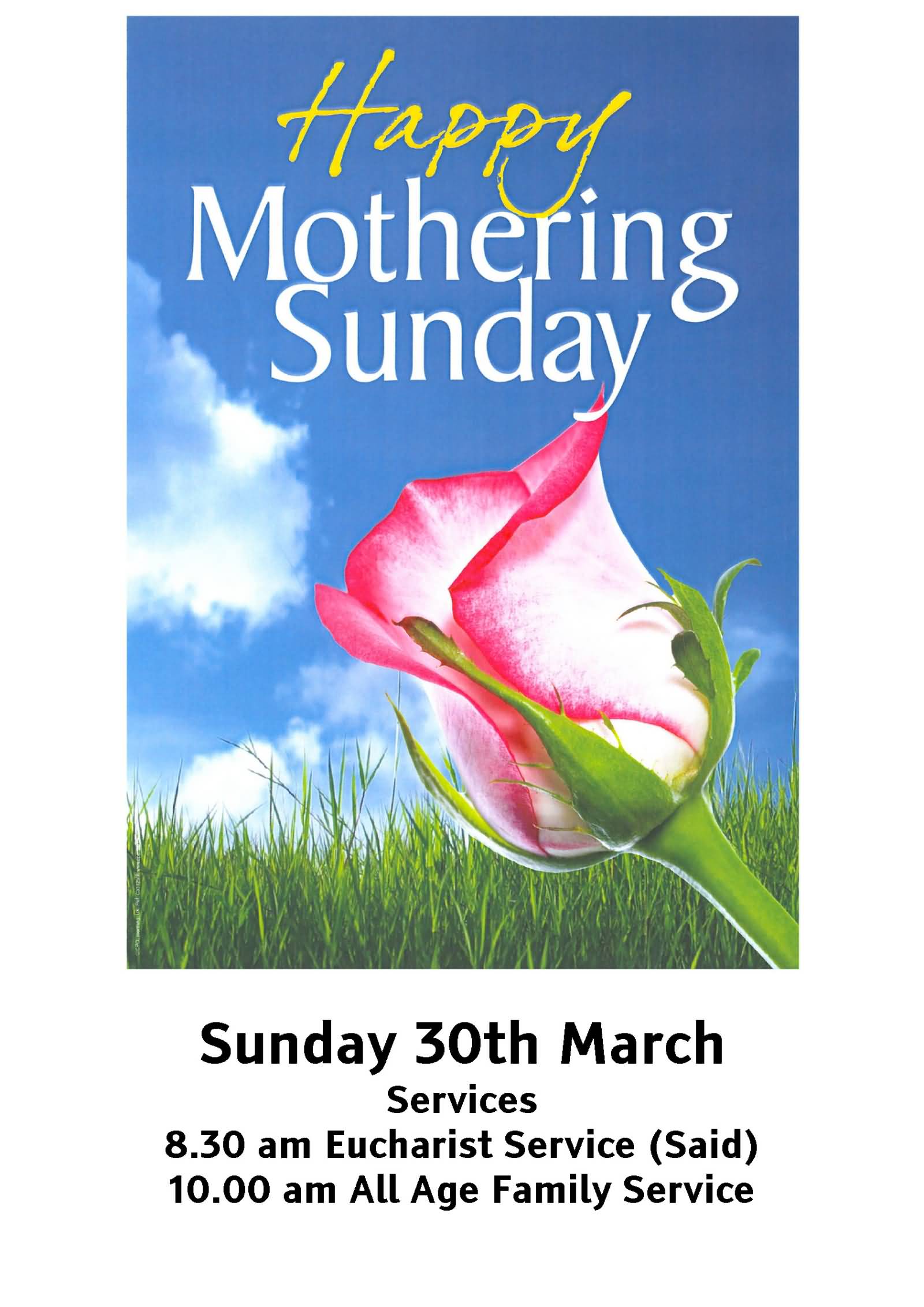 Happy Mothering Sunday Services