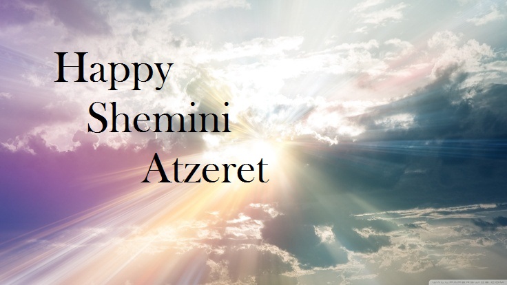 Happy Shemini Atzeret Greetings Picture