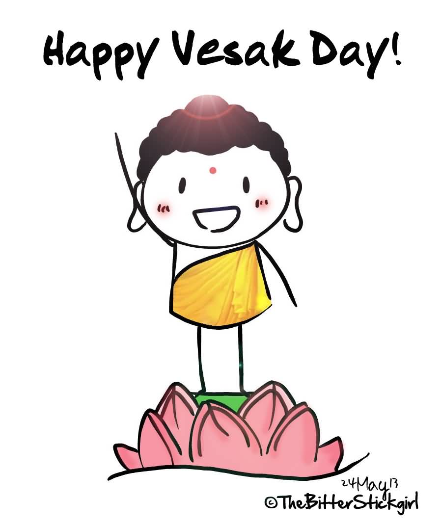 Happy Vesak Day Clipart