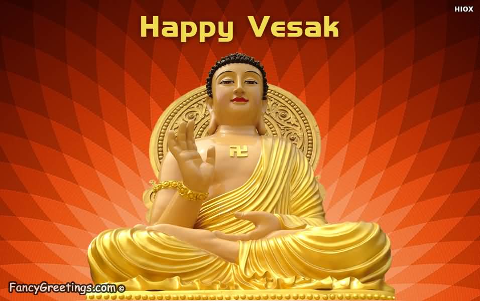Happy Vesak Day Lord Buddha Picture