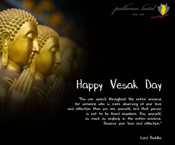 Happy Vesak Day Lord Buddha Quote