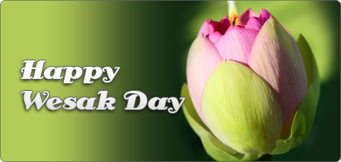Happy Vesak Day Lotus Flower Picture