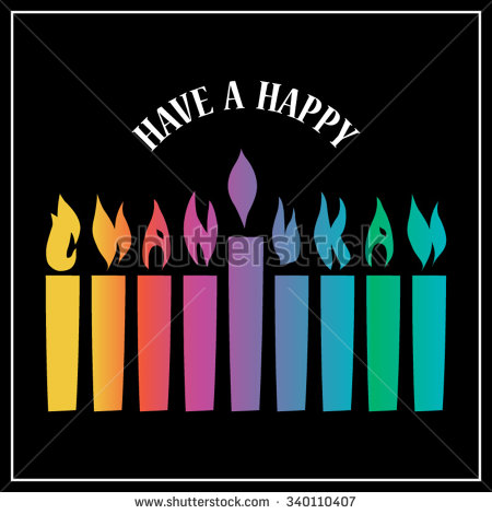 Have A Happy Chanukah Candles Picture