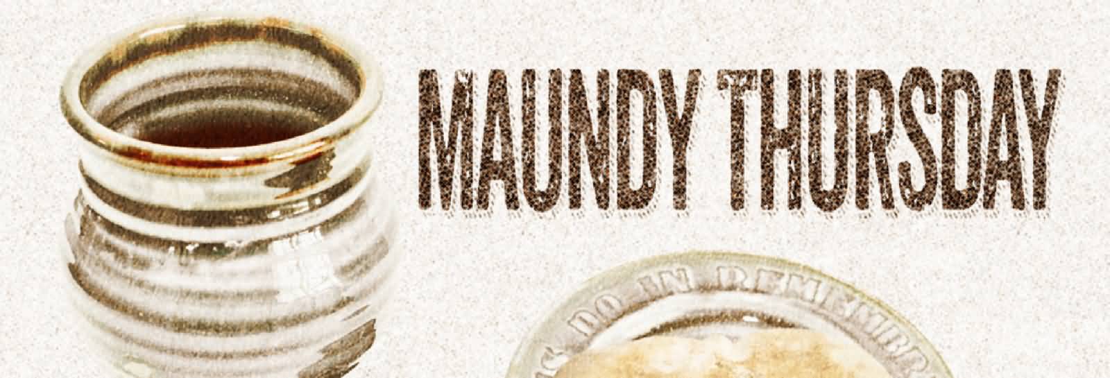 Holy Maundy Thursday Wishes Facebook Cover Photo